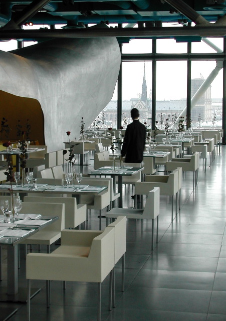 Posh restaurant, Pompidou Centre