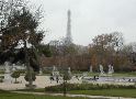 Tour Eiffel in distance, The Tuileries